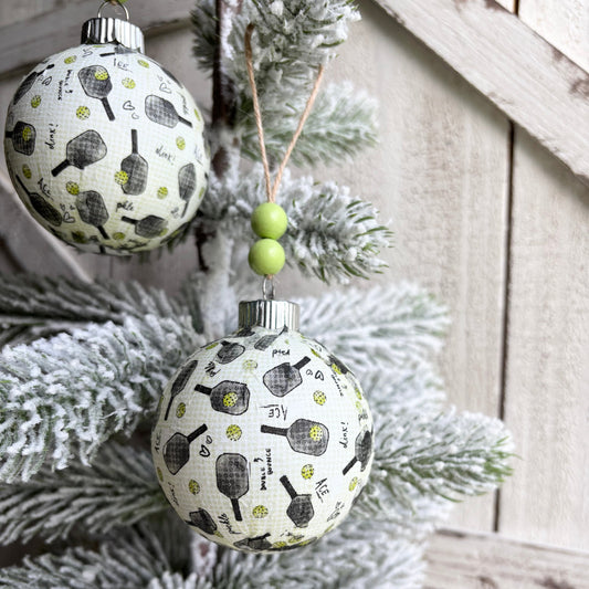 Pickleball Ornament Sets