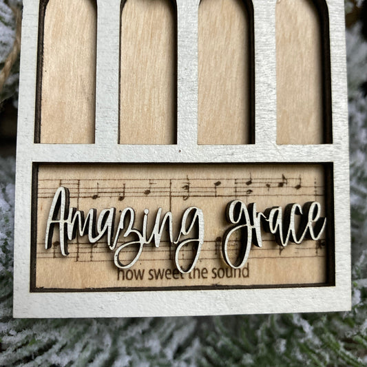 Amazing Grace Window Ornament