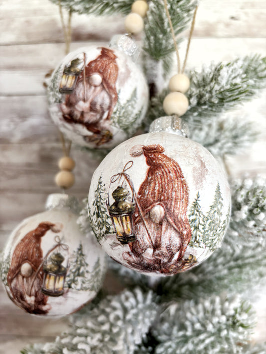 Gnome Christmas Ornaments