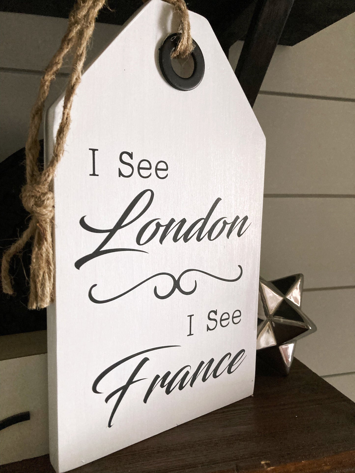 Extra Large Funny Bathroom Sign