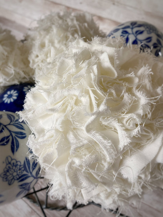 Rag Balls Bowl Fillers for Decorating Dough Bowls or Trays