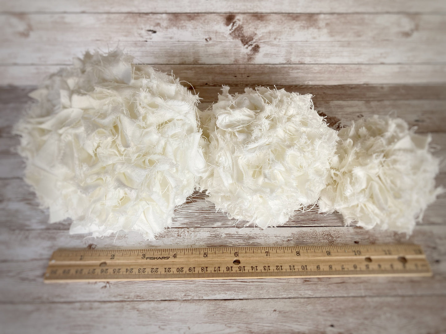 Rag Balls Bowl Fillers for Decorating Dough Bowls or Trays