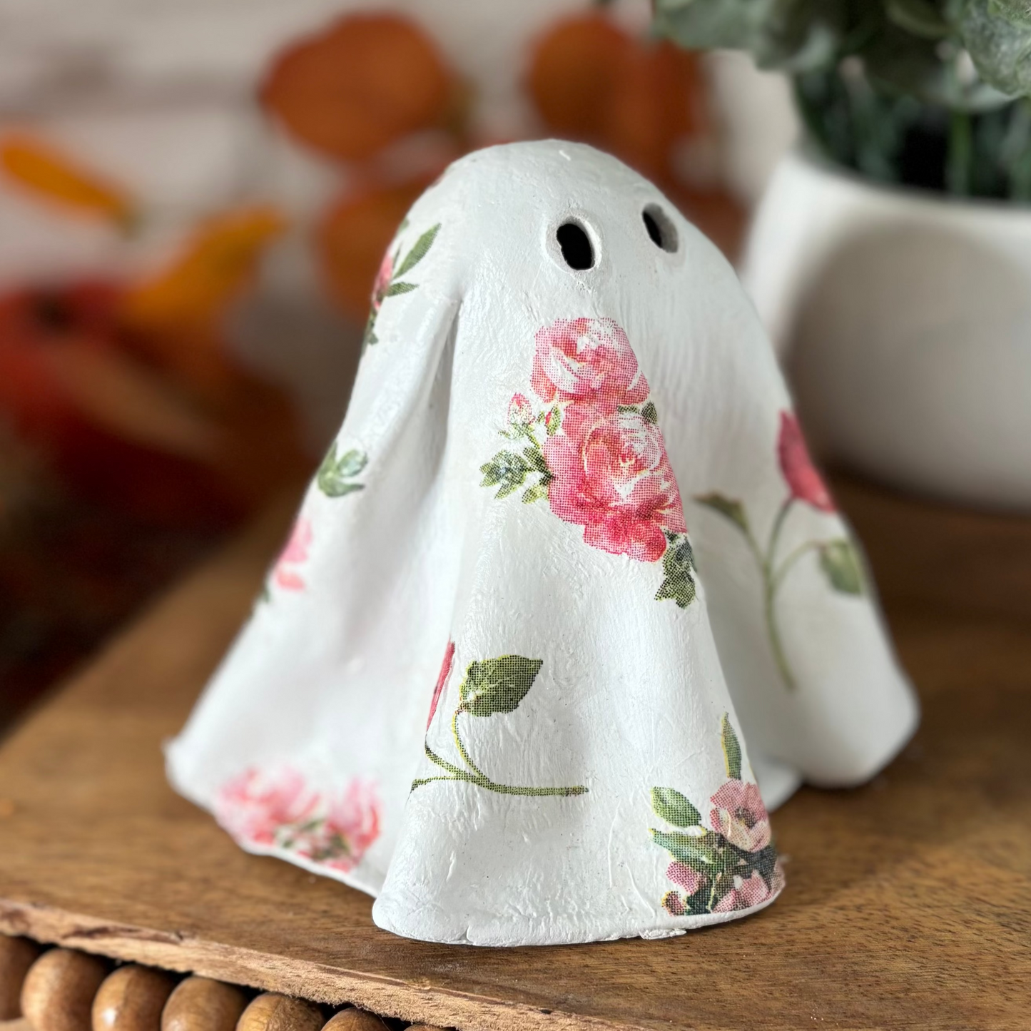 Clay Ghost Pink Floral