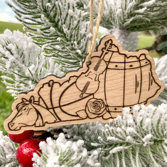 All About Kentucky Ornament