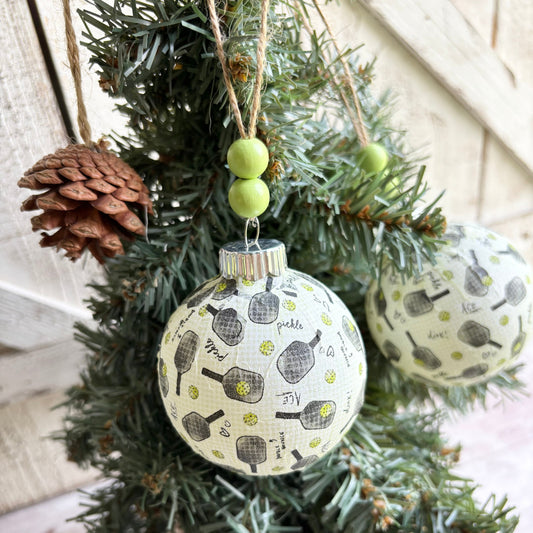 Pickleball Ornament Sets