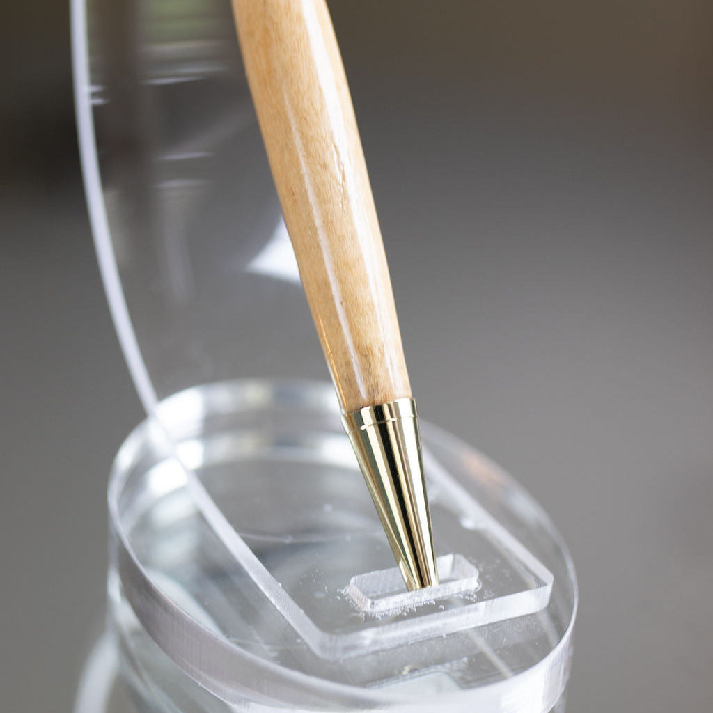 Hand Turned Maple Wood Pen-Slimline Style