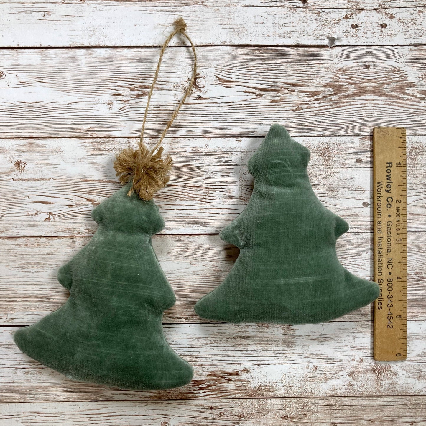 Fabric Farmhouse Christmas Ornaments, Soft Bowl Fillers for Xmas Centerpiece