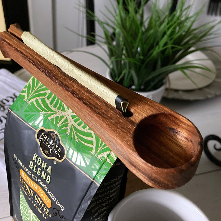 Coffee Scoop & Bag Clip Home Branded